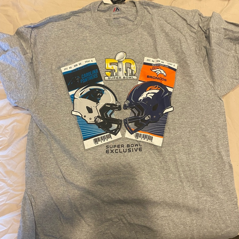 Super bowl 50 exclusive t shirt